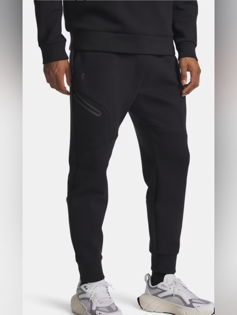 Under Armour Unstoppable Fleece Joggers ~ Black 1379808-001 | Men's: M *NWT $100